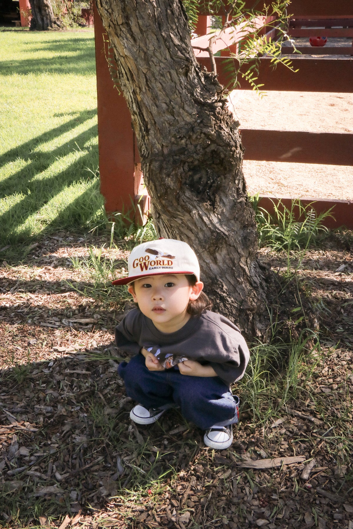 Child wearing GOO WORLD Early Birds Hat